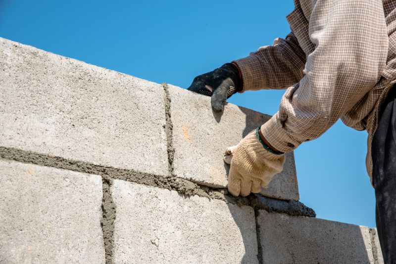 Block Wall Repair in Union City, MI