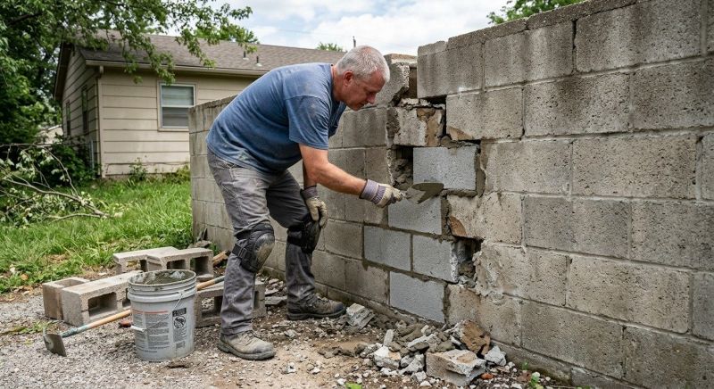 Block Work Repair in Kalamazoo, MI