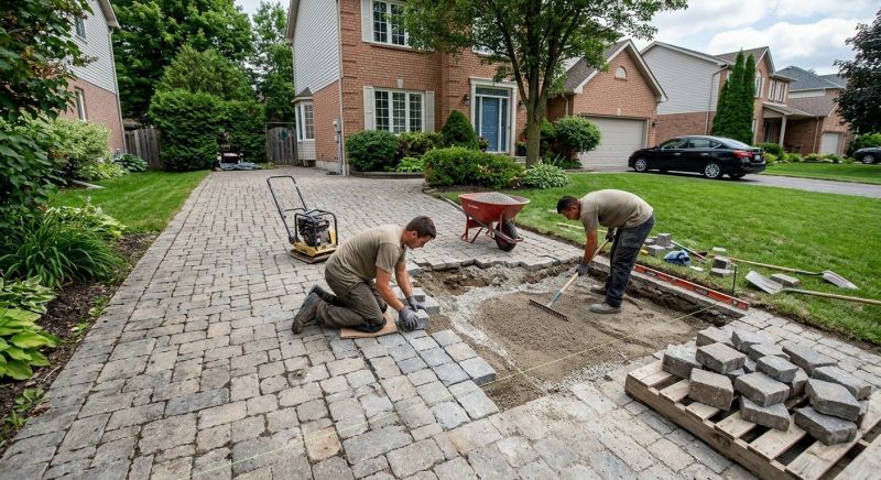 Brick Driveway Repair in Kalamazoo, MI