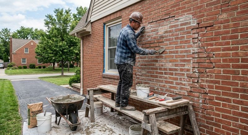 Brick Flatwork Repair in Calhoun County, MI