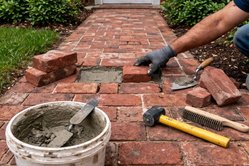 Brick Hardscape Repair in Kalamazoo, MI