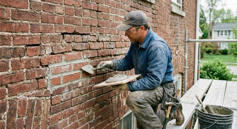 Brick Masonry Repair in Union City, MI