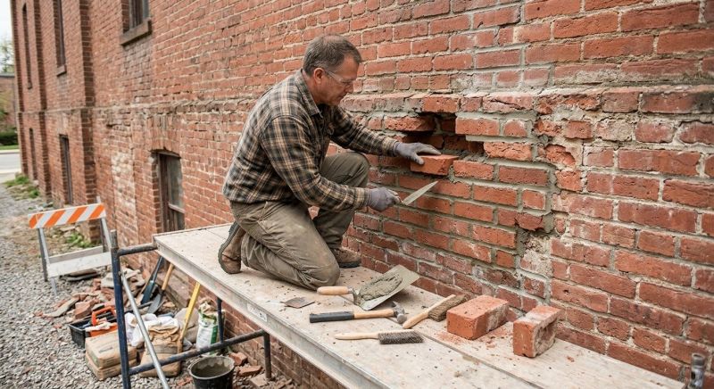 Brick Repair in Battle Creek, MI
