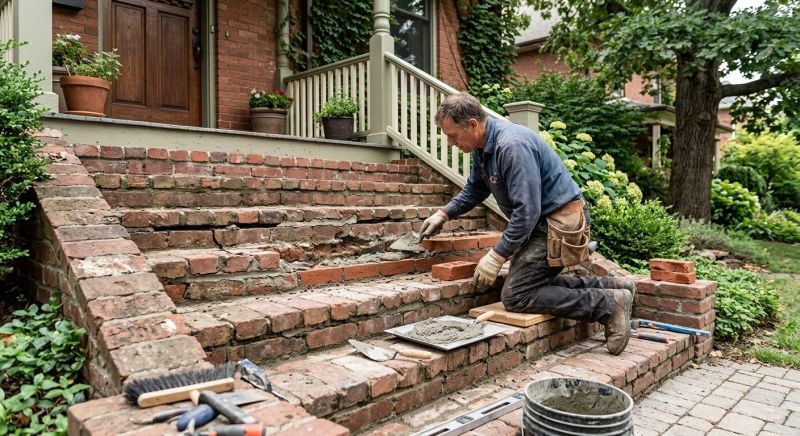 Brick Repair in Mendon, MI