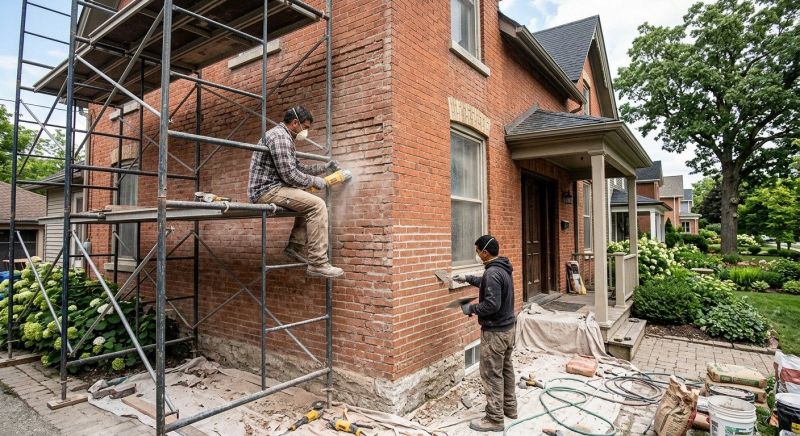Brick Restoration in Otsego, MI