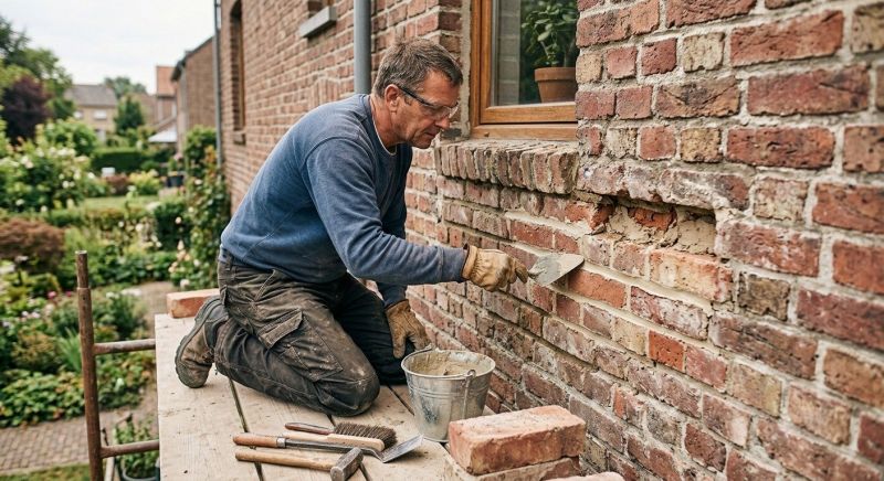 Brick Stairs Repair in Kalamazoo, MI
