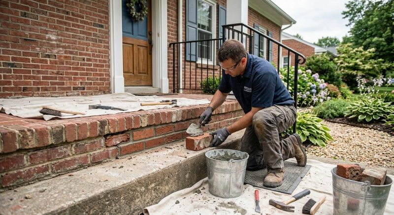 Brick Stairs Repair in Richland, MI