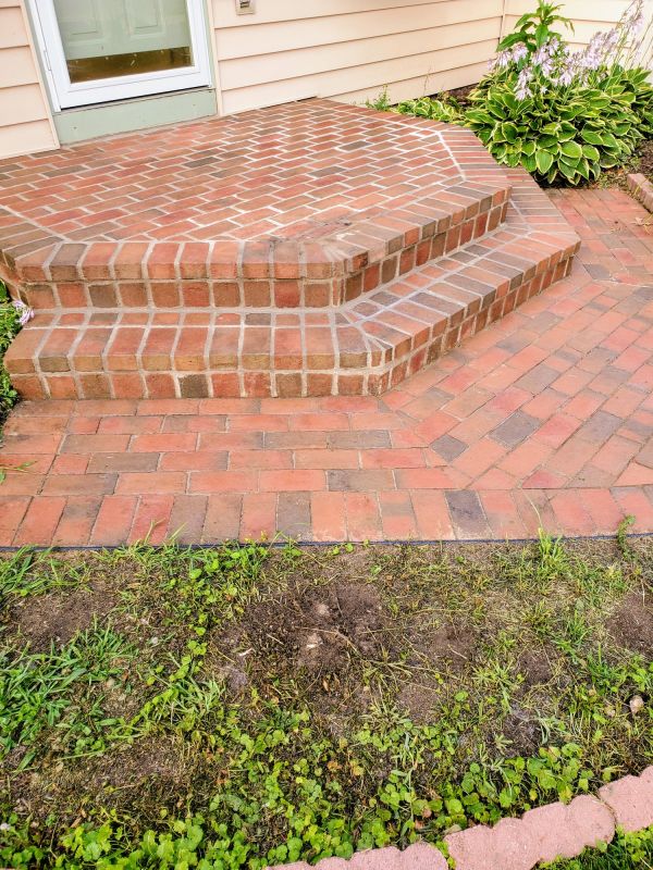 Brick Stoop Repair in Kalamazoo, MI