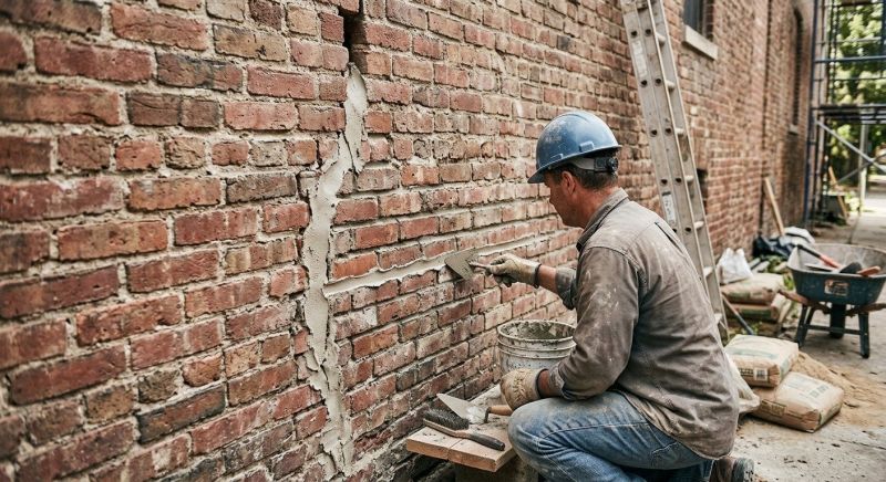 Brick Wall Repair in Three Rivers, MI