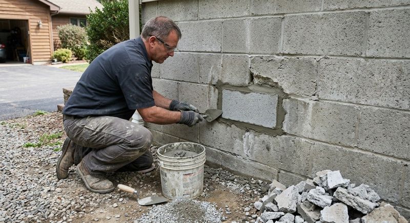 Cinder Block Repair in Kalamazoo, MI