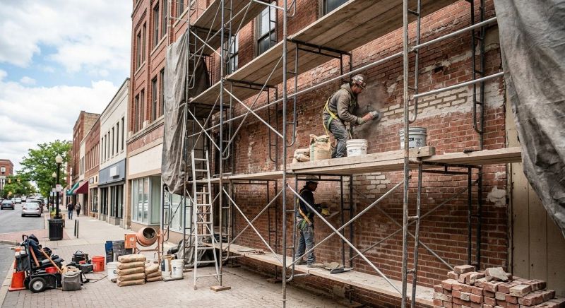 Commercial Masonry Repair in Kalamazoo, MI
