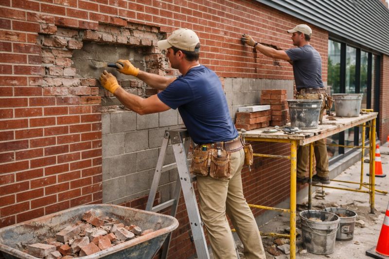 Commercial Masonry Repair in Portage, MI