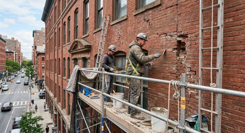 Commercial Masonry Repair in Portage, MI