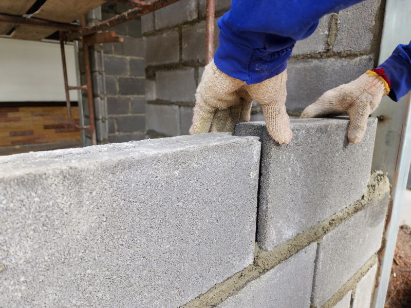 Concrete Block Repair in Gobles, MI