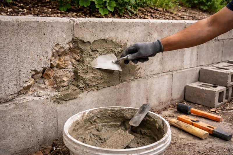 Retaining Wall Repair in Battle Creek, MI