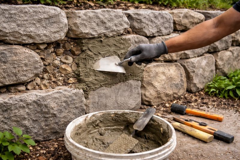 Retaining Wall Repair in Kalamazoo, MI