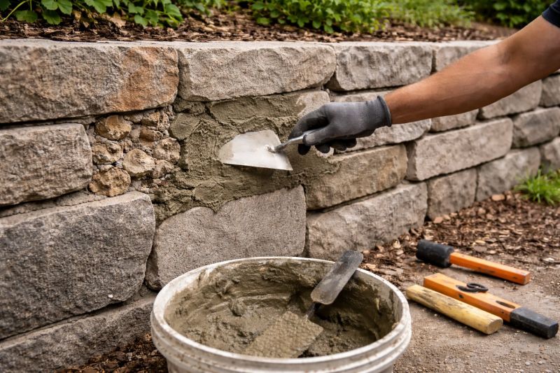 Retaining Wall Repair in Plainwell, MI