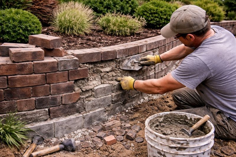 Retaining Wall Repair in Three Rivers, MI