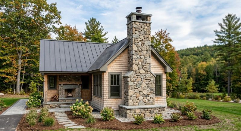 Stone Chimney Installation in Kalamazoo County, MI