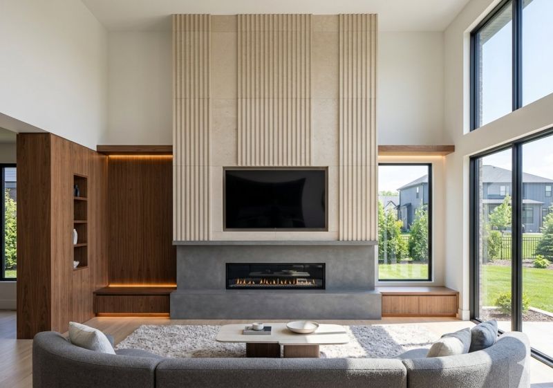 Stone Chimney Installation in Vicksburg, MI
