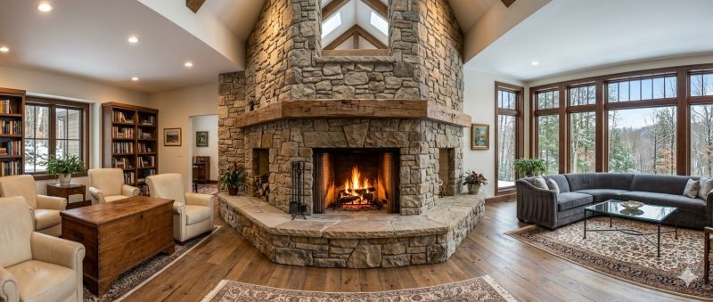 Stone Chimney Installation in Vicksburg, MI