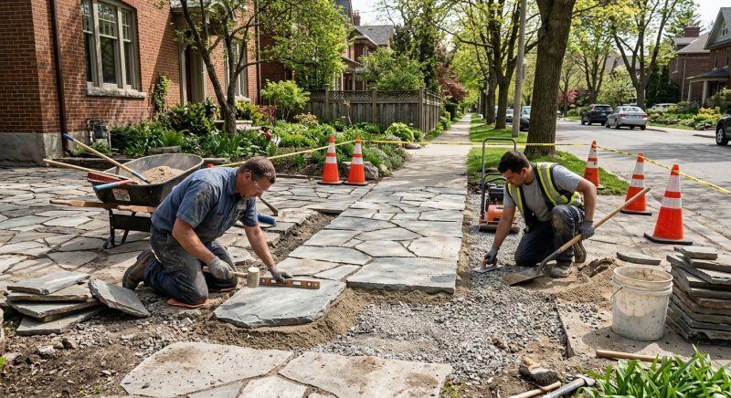 Stone Driveway Repair in Kalamazoo, MI