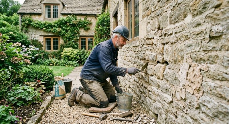 Stone Masonry Repair in Kalamazoo County, MI