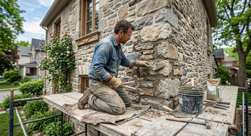 Stone Masonry Repair in Kalamazoo, MI
