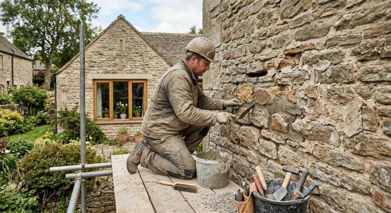 Stone Masonry Repair in Mendon, MI