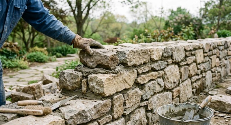 Stonework Installation in Union City, MI