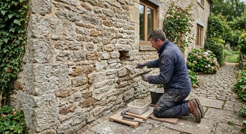 Stonework Repair in Colon, MI