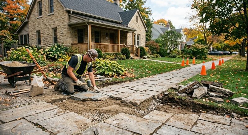 Stonework Repair in Kalamazoo County, MI